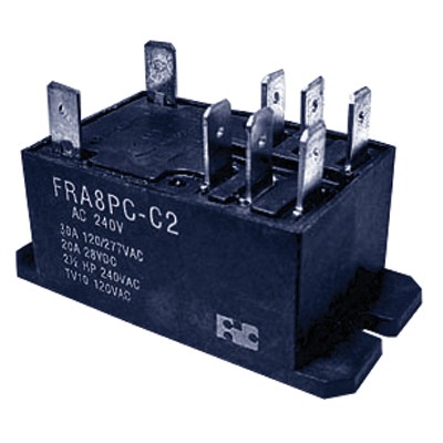 24V 30A DPDT Panel Mount Relay - Click Image to Close