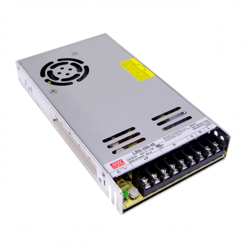 PS-11 MeanWell Low Profile 24Vdc 14.6A Switch Mode Power Supply - Click Image to Close